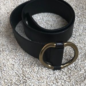 Banana Republic Black Leather Belt